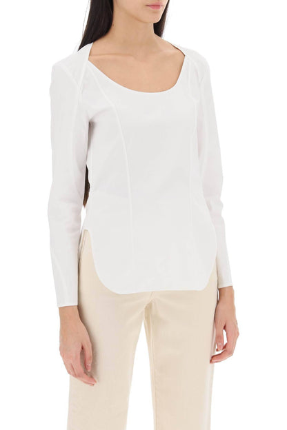 BY MALENE BIRGER leiya poplin blouse