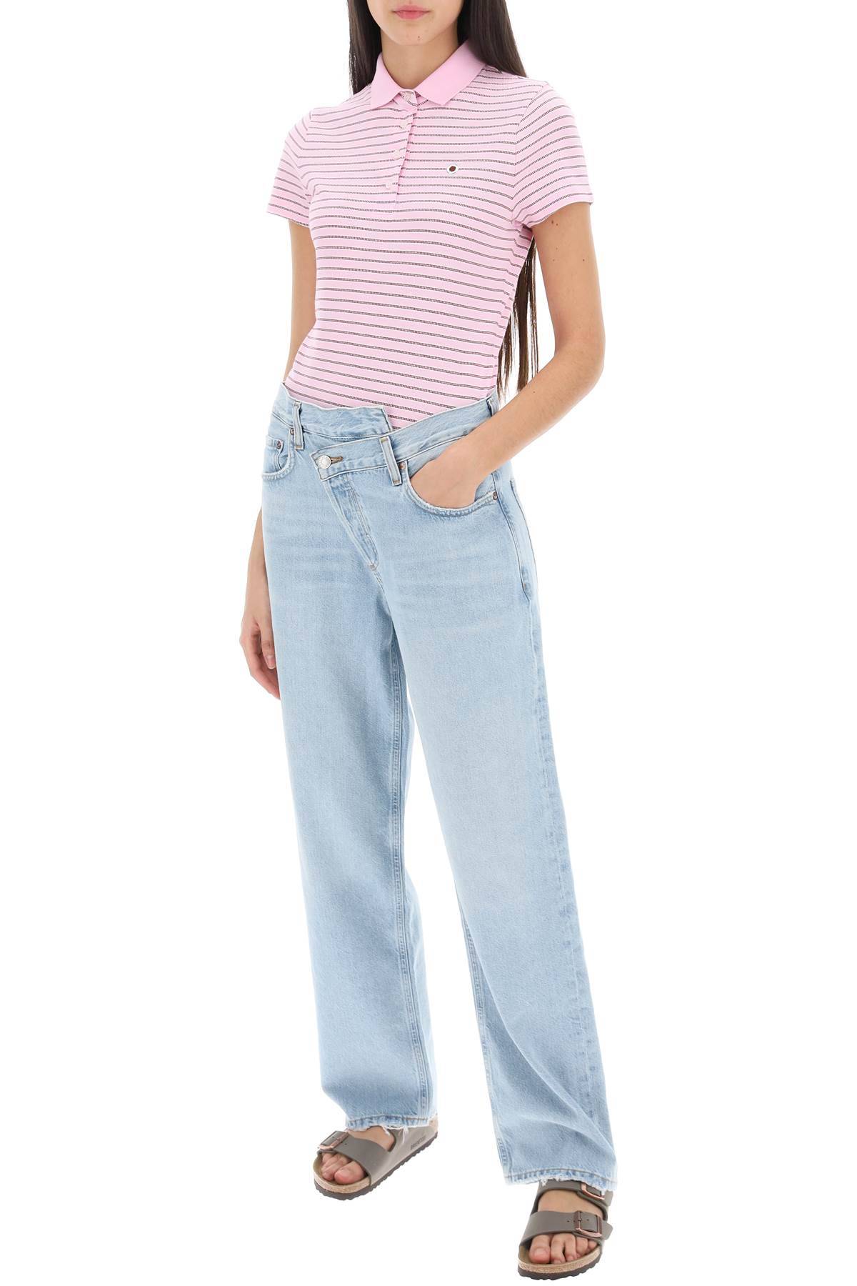 AGOLDE criss cross jeans