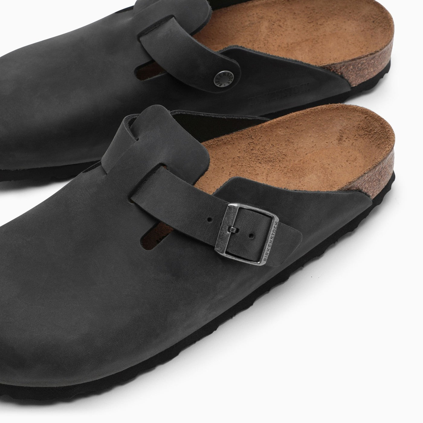 Birkenstock Black Boston Bold Slipper