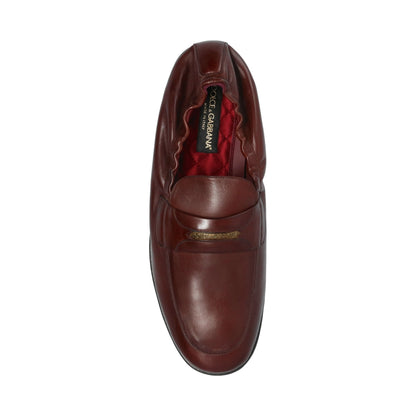 Dolce & Gabbana Ariosto Leather Loafers