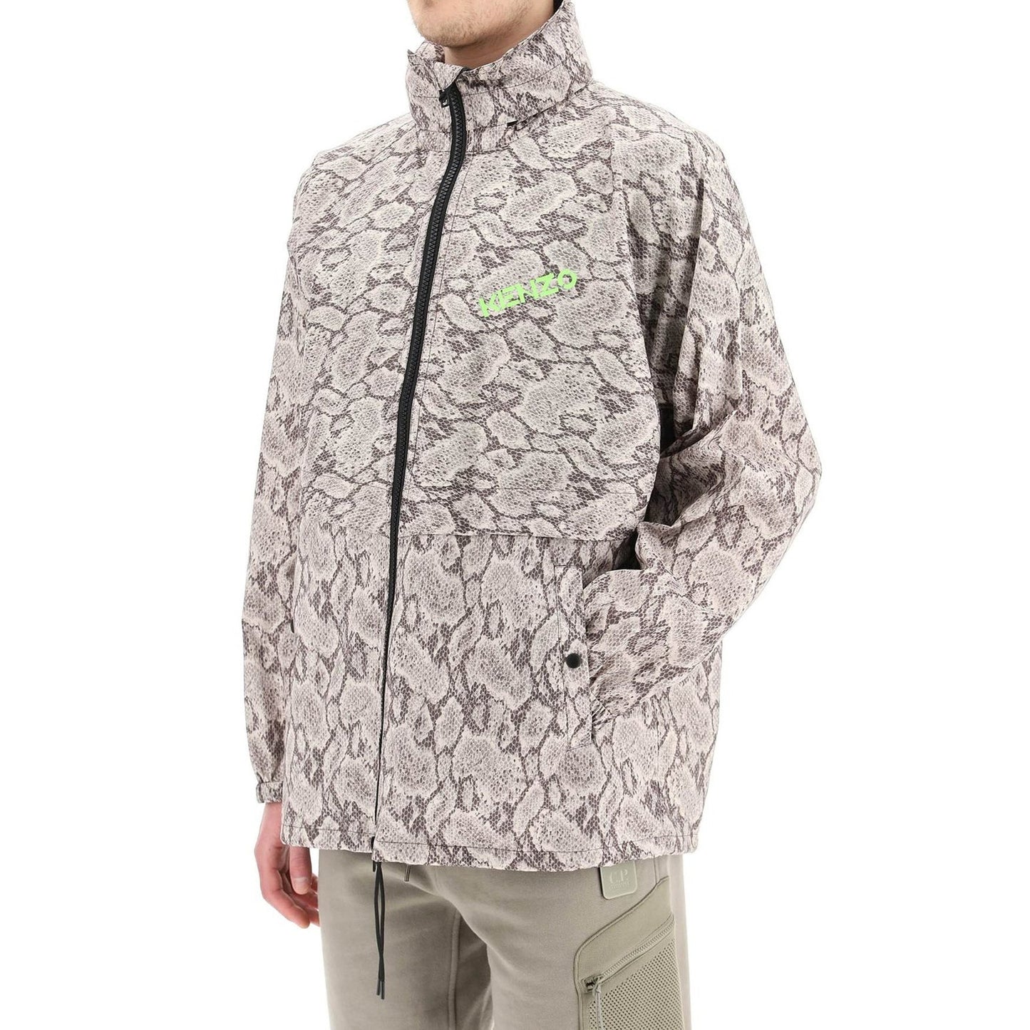 Kenzo Snakeskin Printed Jacket