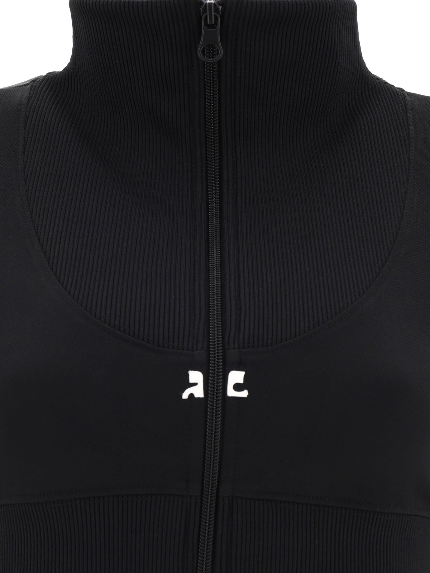 Courrèges Maxi Rib Cropped Tracksuit