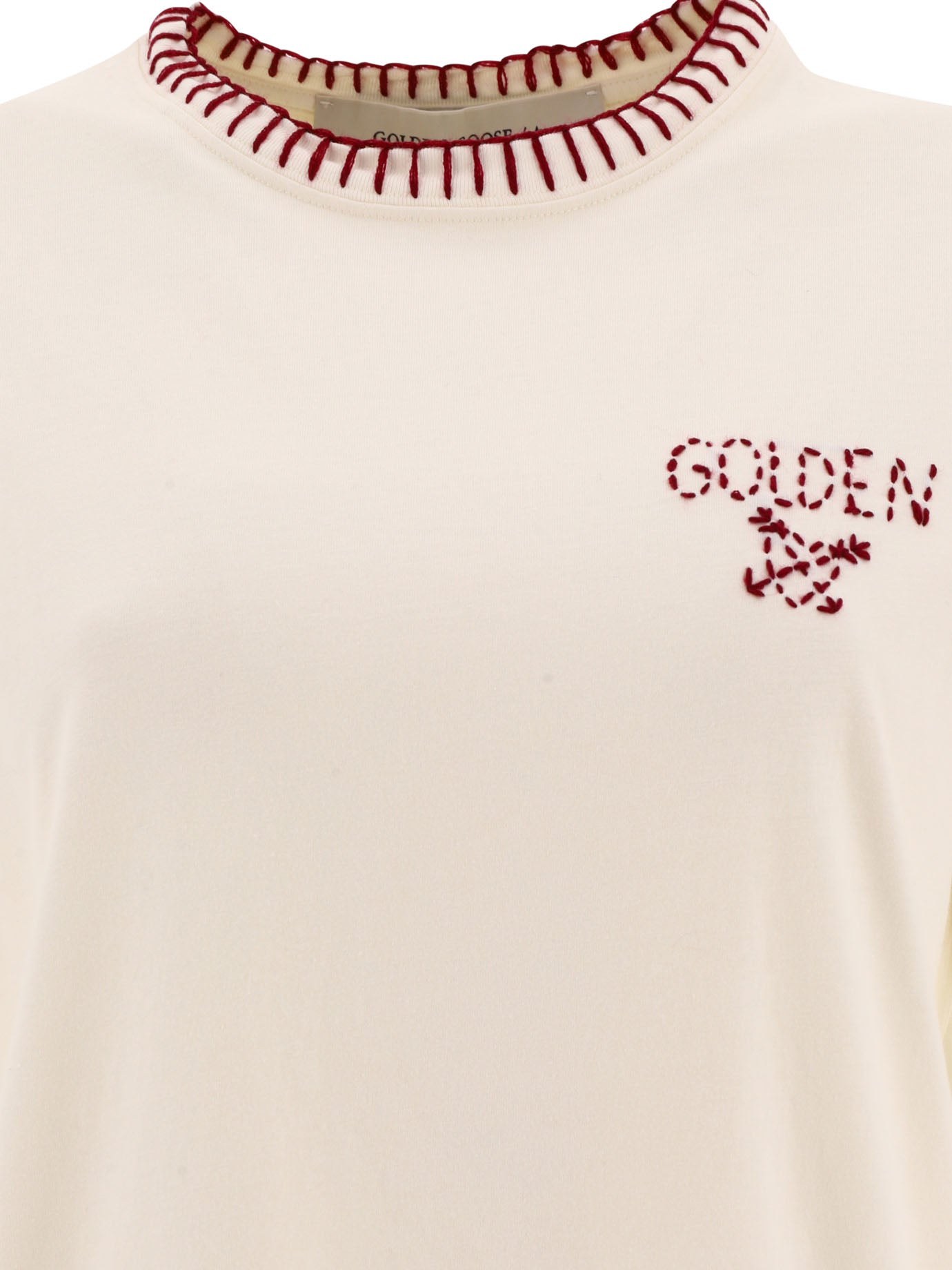 Golden Goose Embroidered T Shirt