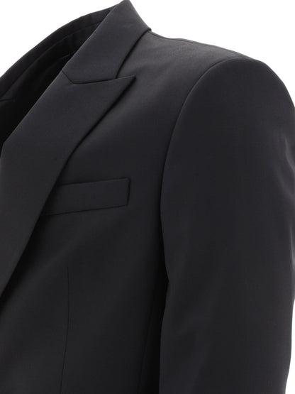 Balmain Single Breasted Wool Blazer