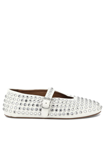 Alaïa Strass Ballet Flats