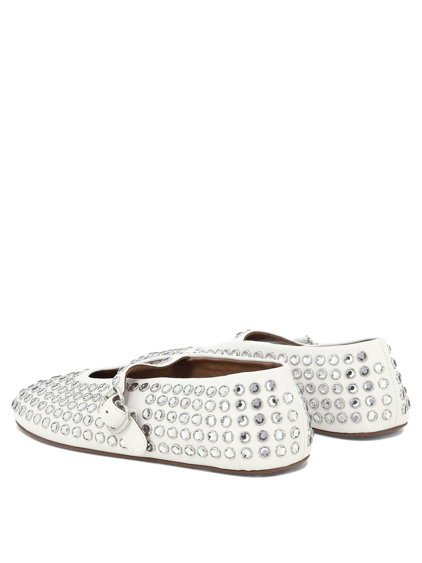 Alaïa Strass Ballet Flats