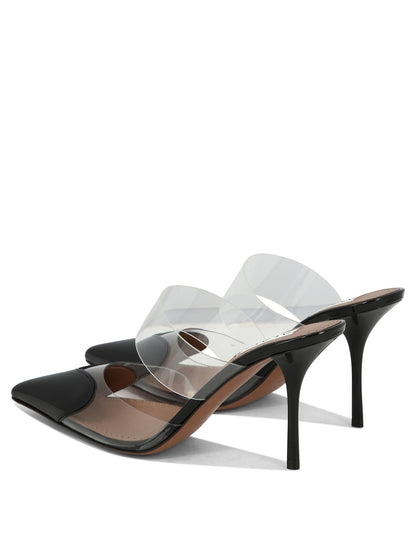 Alaïa Heart Mules