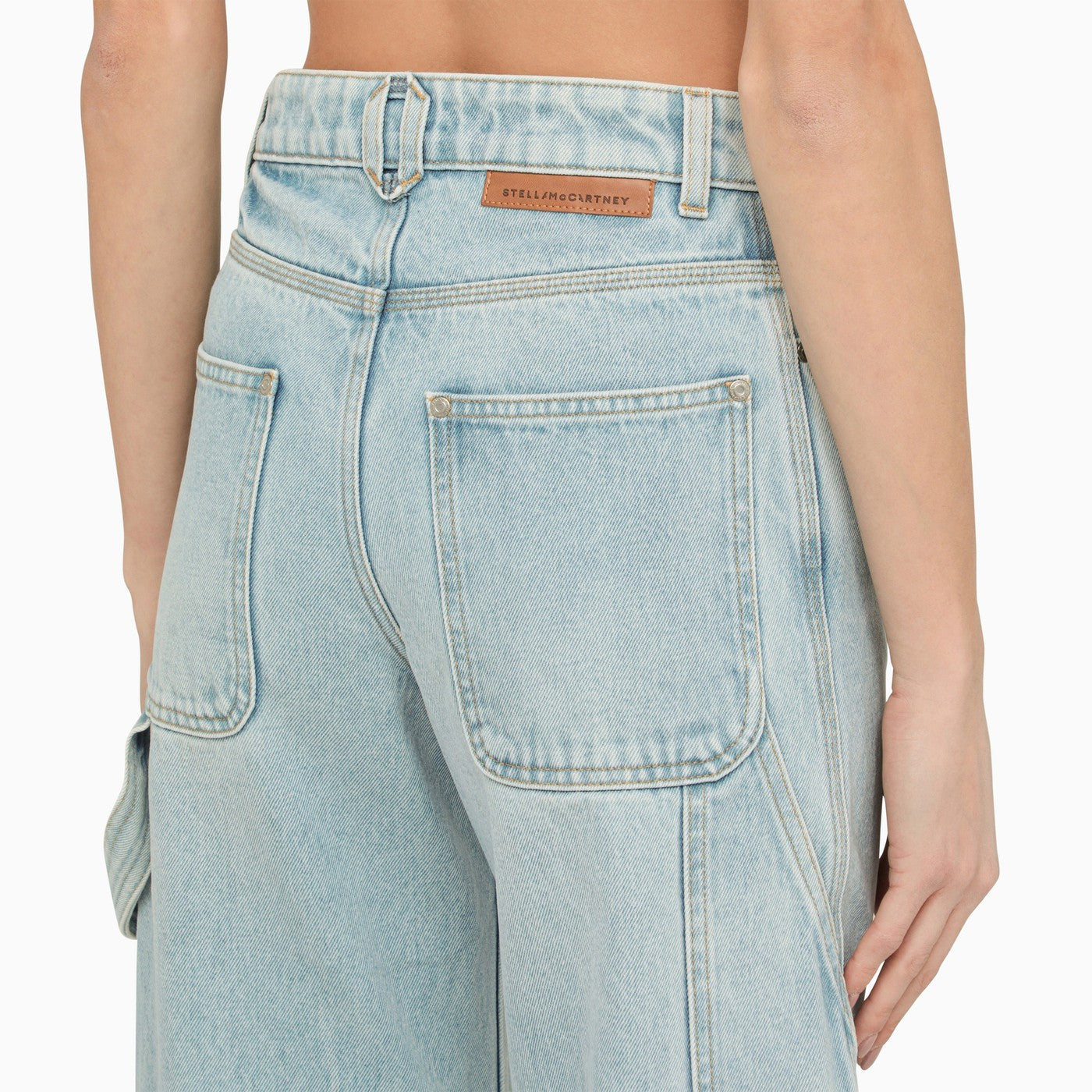 Stella Mc Cartney Light Blue Denim Jeans