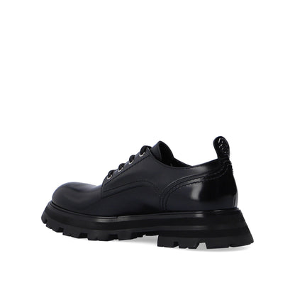 Alexander Mcqueen Leather Lace Up Shoes