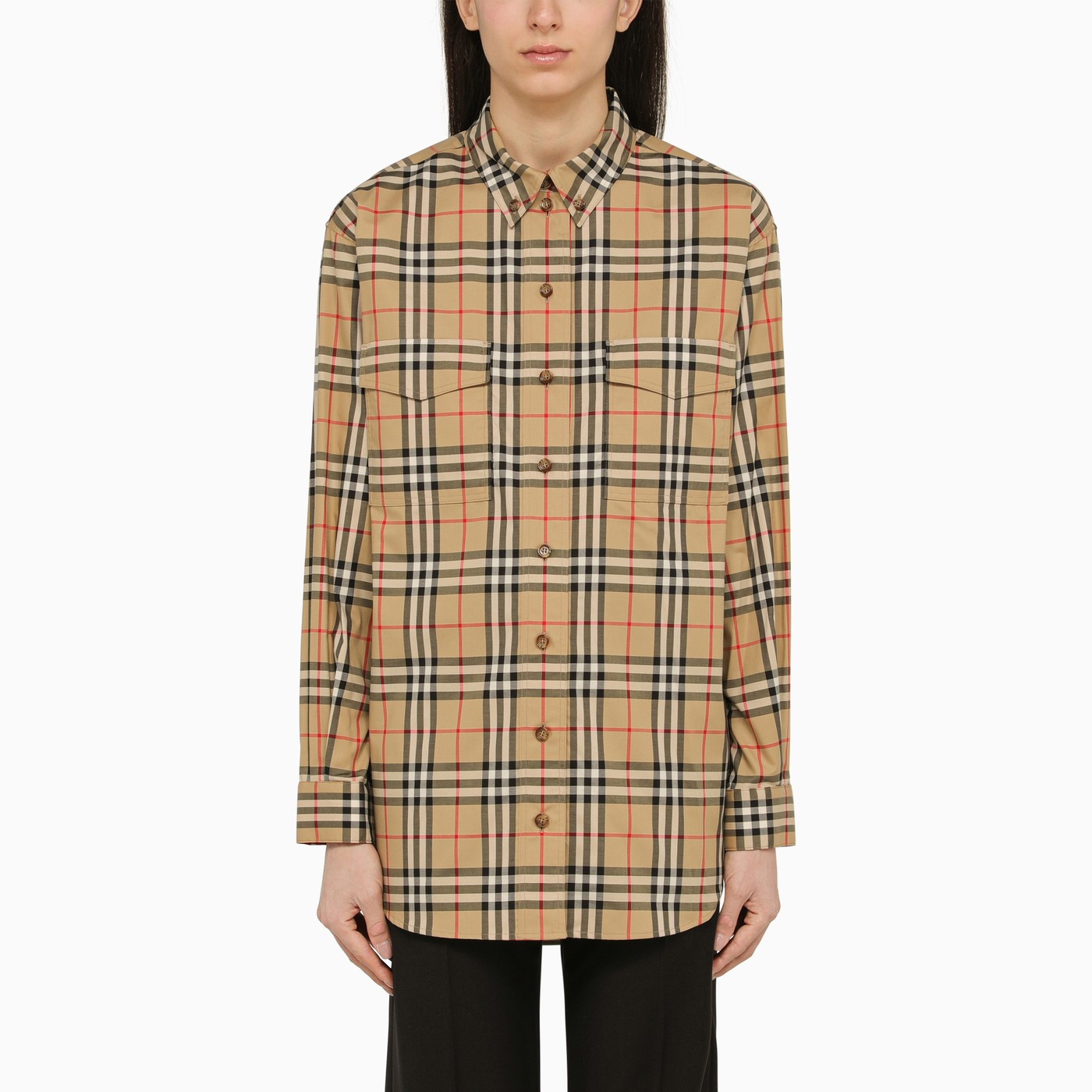 Burberry Vintage Check Motif Shirt