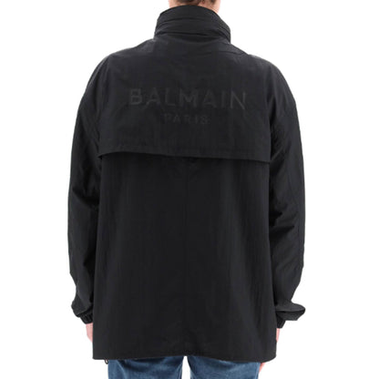 Balmain Nylon Logo Jacket