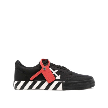 Off White Off White Canvas Low Top Sneakers