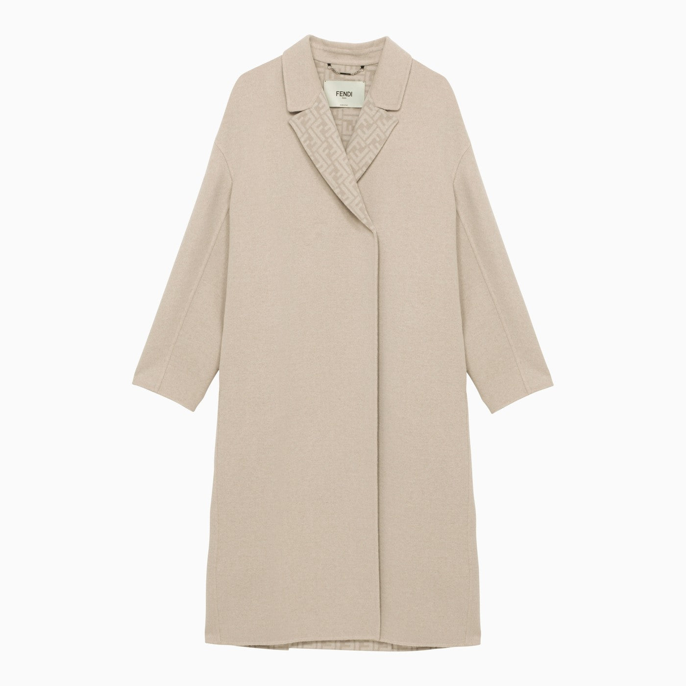 Fendi Beige Wool Coat