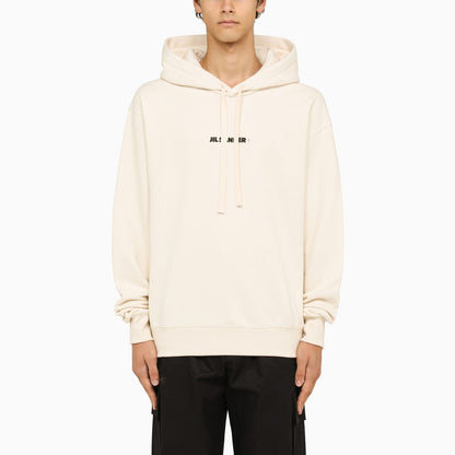 Jil Sander Dune Coloured Sweatshirt With Logo