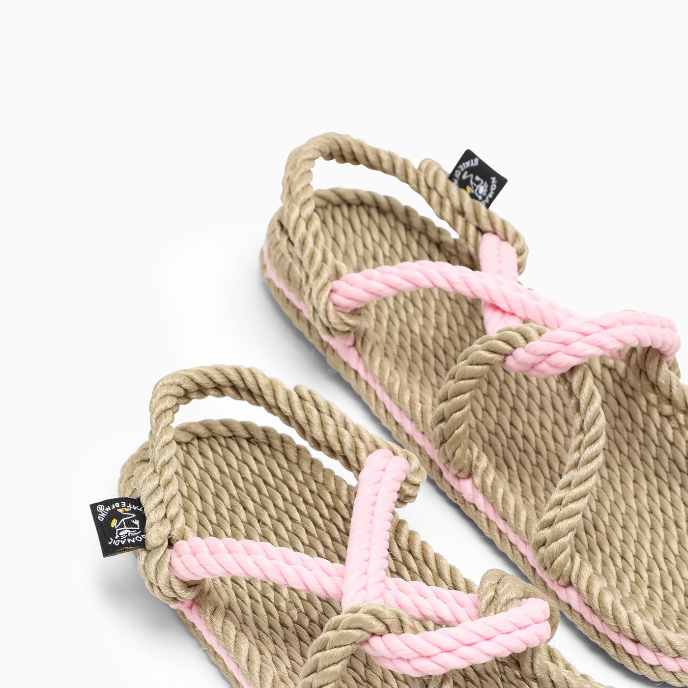 Nomadic State Of Mind Beige/Pink Mountain Momma Sandals