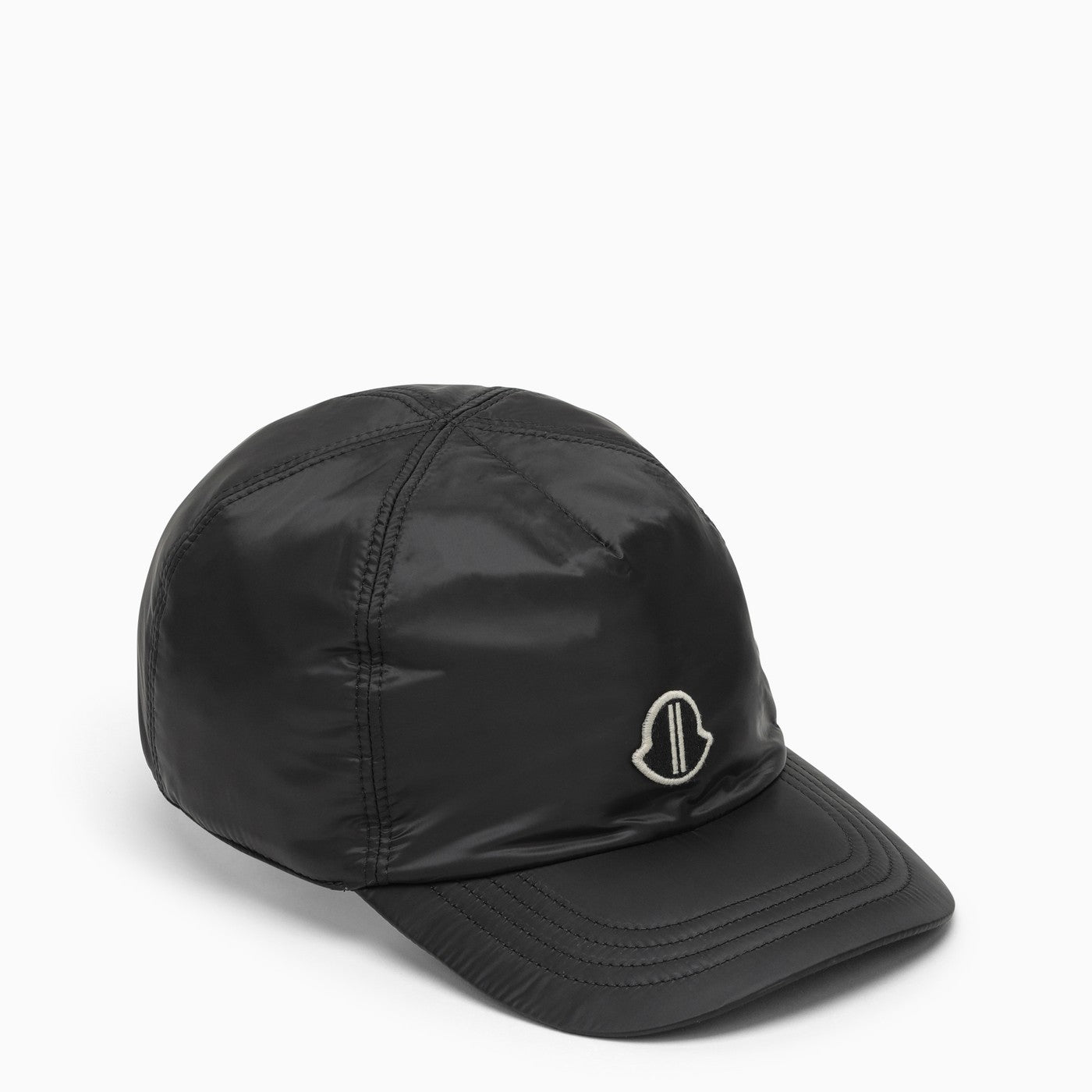 Rick Owens Black Baseball Cap With Logo