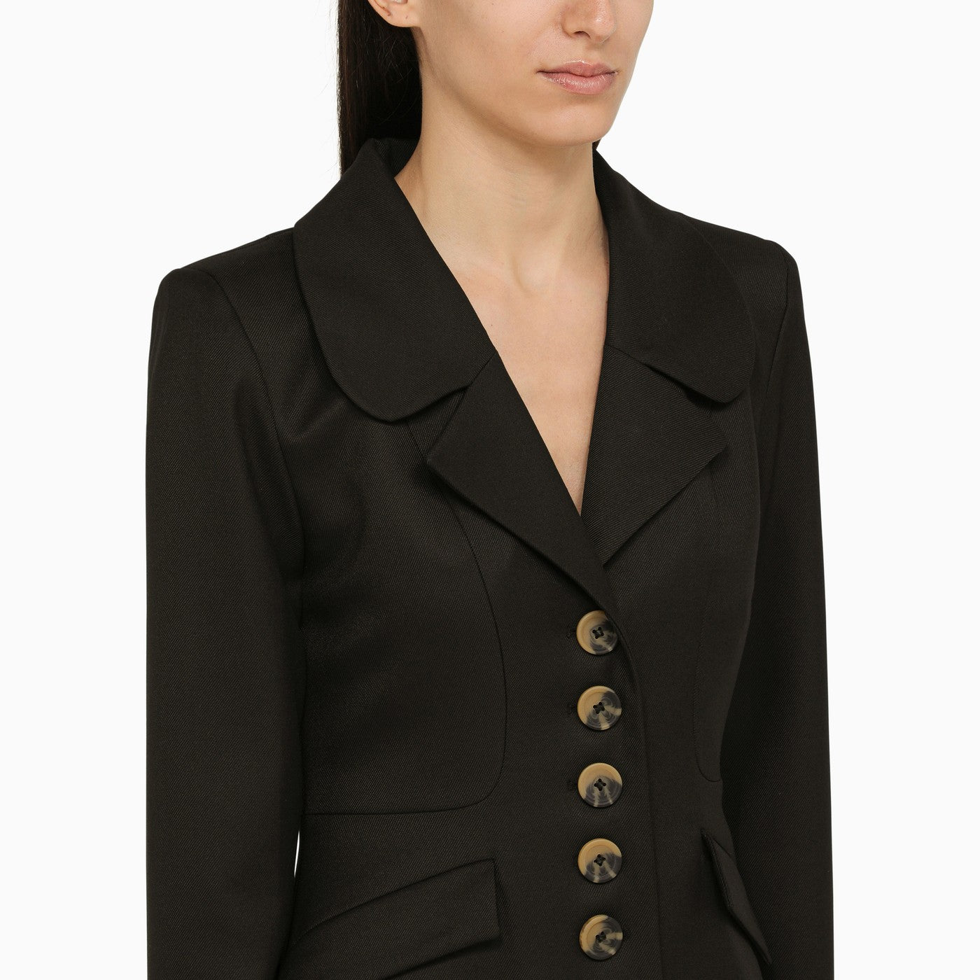 By Malene Birger Black Single Breasted Jacket