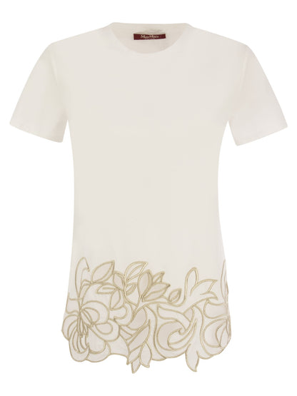 Max Mara Studio Vetta Cotton Jersey T Shirt