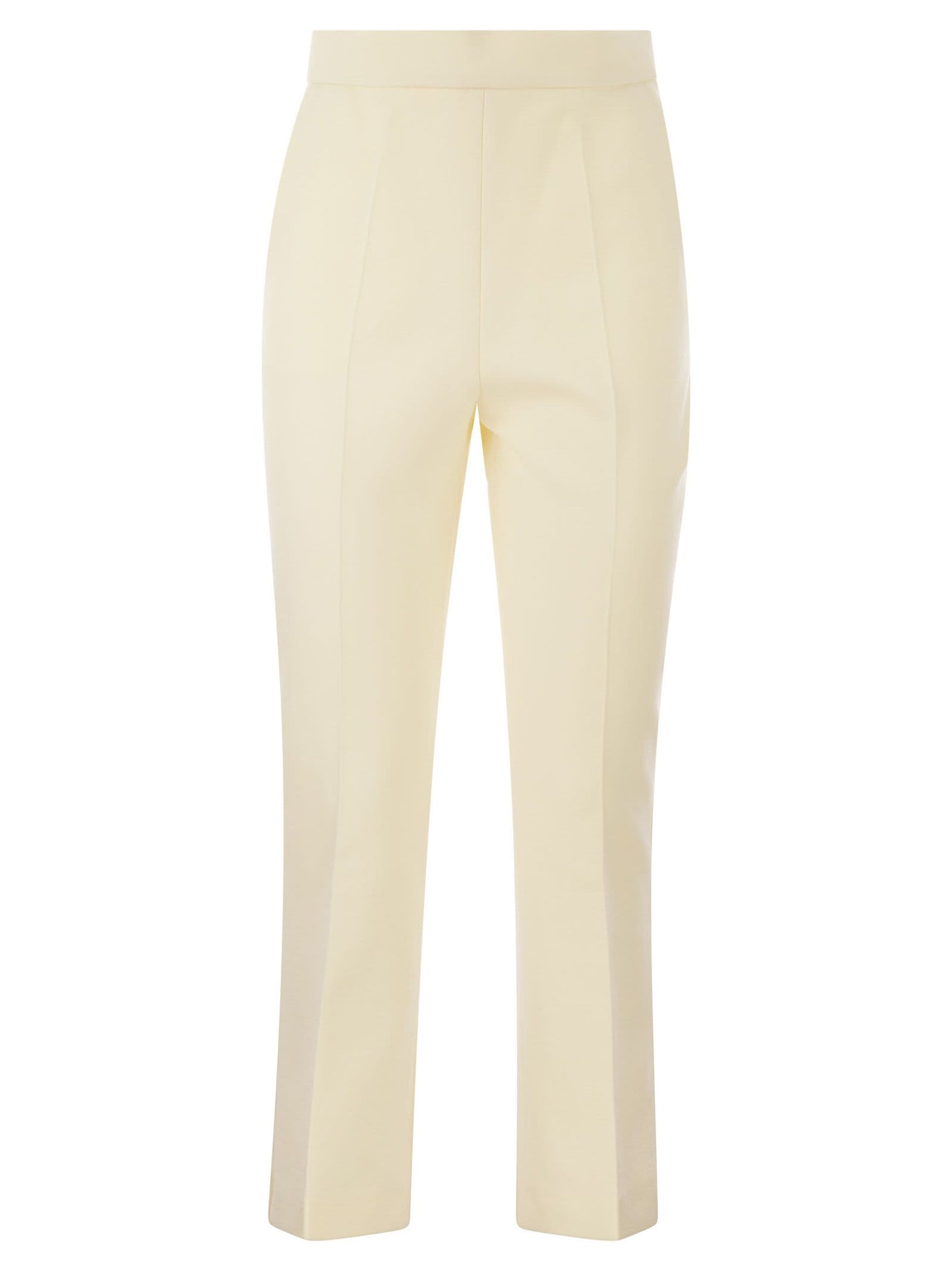 Max Mara Nepeta Ankle Length Trousers In Wool Crepe