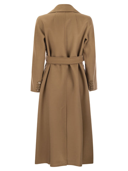 S Max Mara Eric Belted Wool Coat