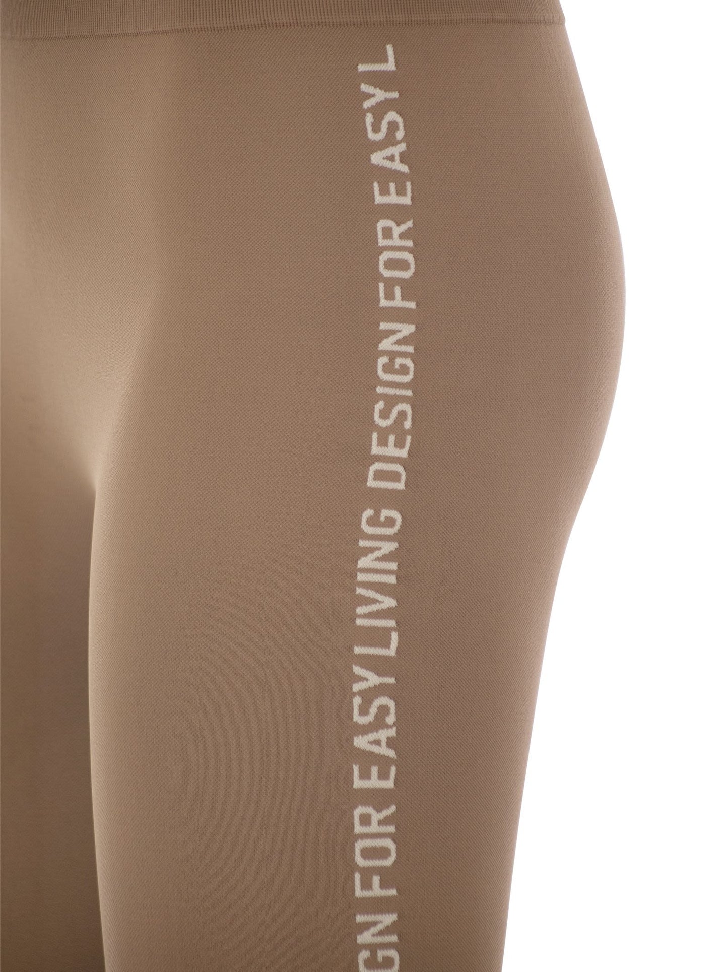 S Max Mara Lama Leggings In Technical Stretch Fabric