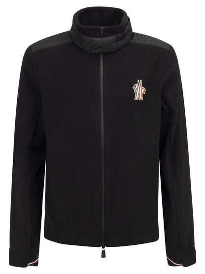 Moncler Grenoble High Neck Cardigan