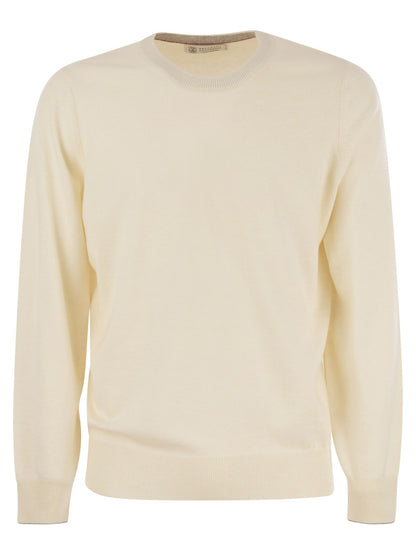 Brunello Cucinelli Pure Cashmere Crew Neck Sweater