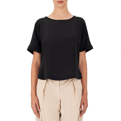 Max Mara Studio Studio Egeo Silk T Shirt